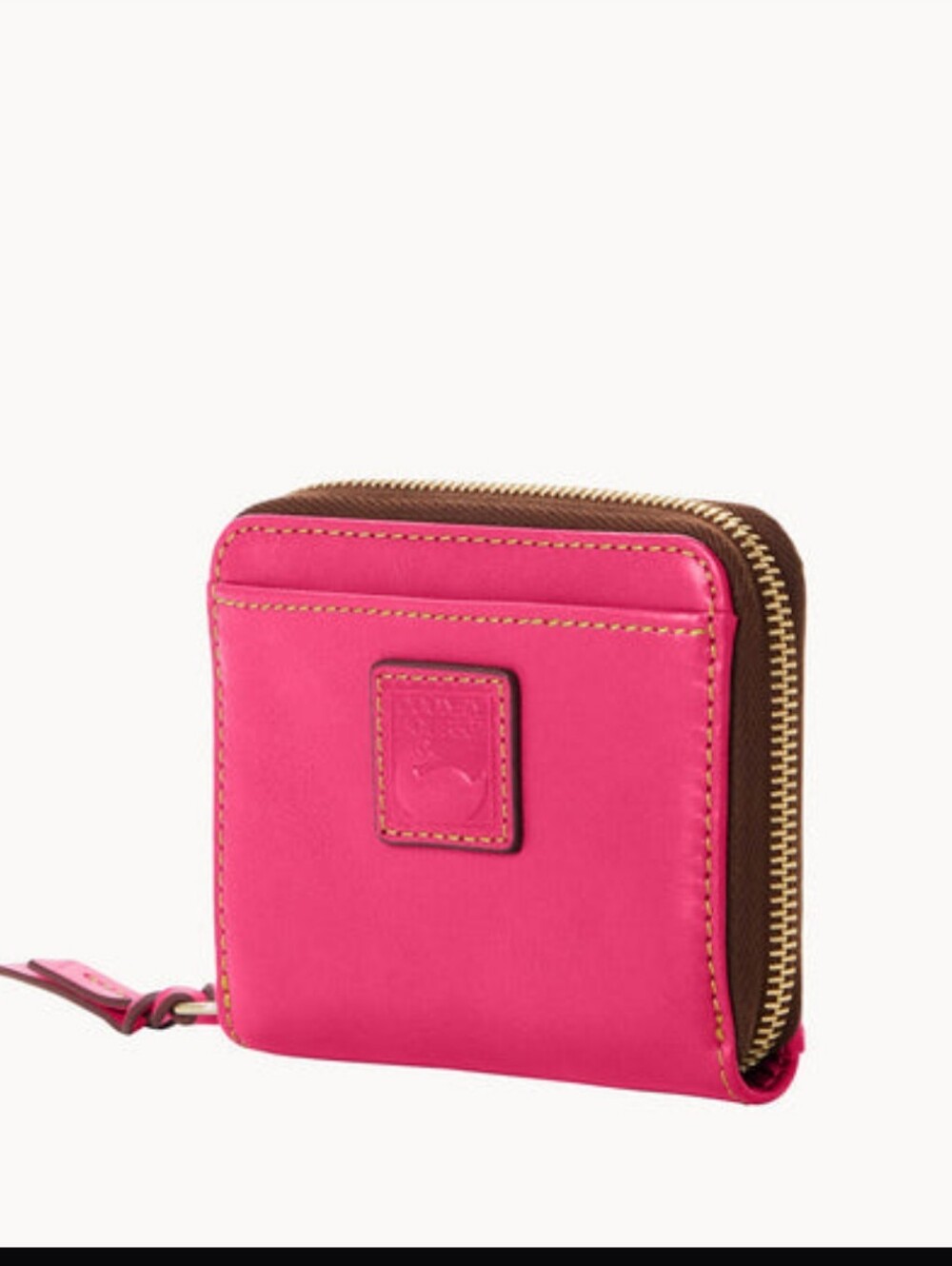 NWT! Dooney & Bourke Florentine Small FUSHIA Wallet